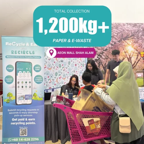 RECIRCLE X AEON SUSTAINABLE RECYCLING EVENT